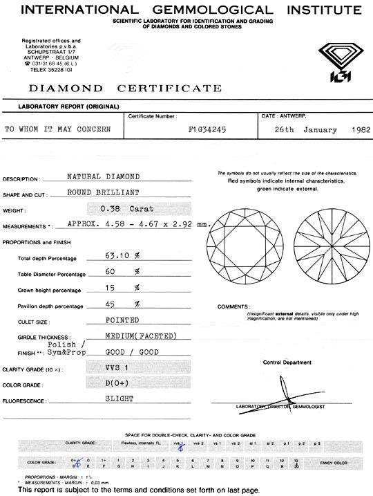 Foto 9 - Diamant 0,38Carat River D Brillant IGI Expertise, D5959