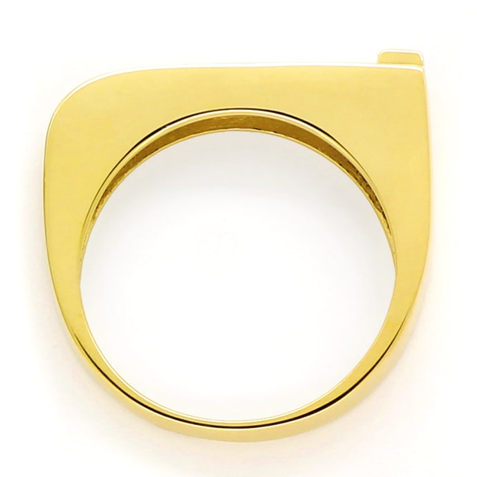Foto 3 - Modernes Gold-Schmuckset Collier Ohrringe Ring Brillant, S1497